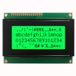 16X4 Character LCD Display Yellow-Green