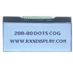 208x80 Pixels Graphic LCD Display For Voltmeter