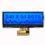 240x64 Pixels Graphic LCD Display RGB Interface