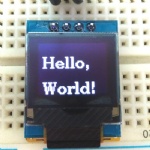 0.66 Inch 64x48 Pixels OLED Module White