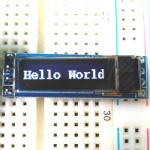 0.69 Inch 96x16 Dots OLED Module