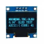 1.3 Inch OLED With PCB Board 128x64 pixels White/Blue/Yellow-Blue